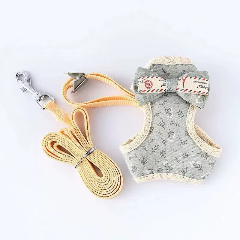 Поводок для котенка, цепочка для маленькой кошки, уличный поводок, 0.5-1.5kg поводка для маленькой собаки, поводок для кролика, 1-3 месяца