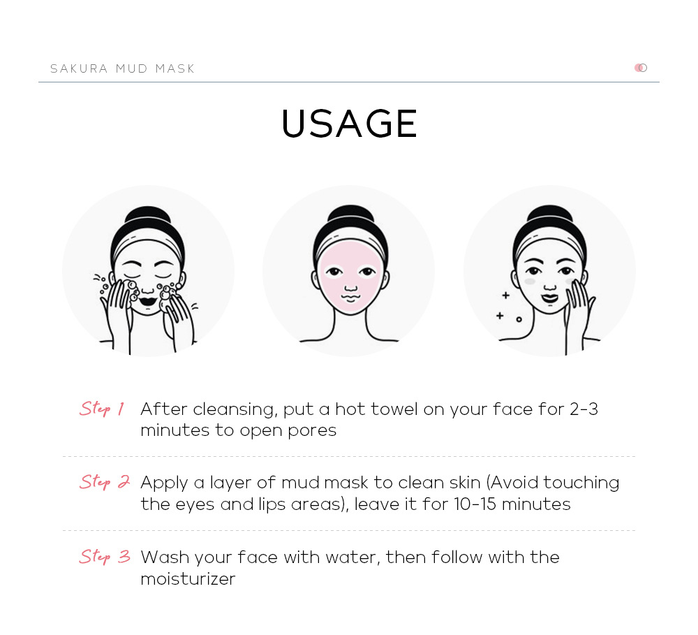 Cross-border QUIYUM Cherry Blossom Mask Mud (Color Box) 30g Cleansing, Hydrating and Moisturizing FDA factory wholesale in stock undefined