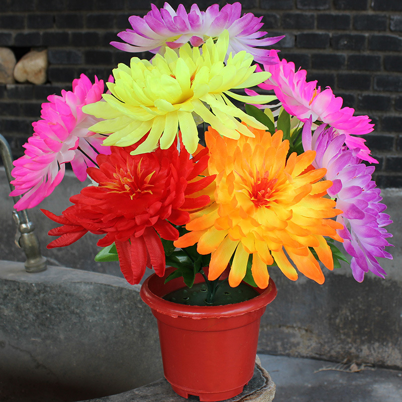Flowers for visiting graves