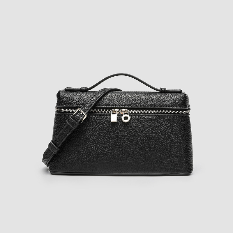 Lp19 Lunch Box Bag Puleather Mini Fashion Women's Bag 2025 New Gigi Same Style Portable Box Bag Crossbody Small Bag