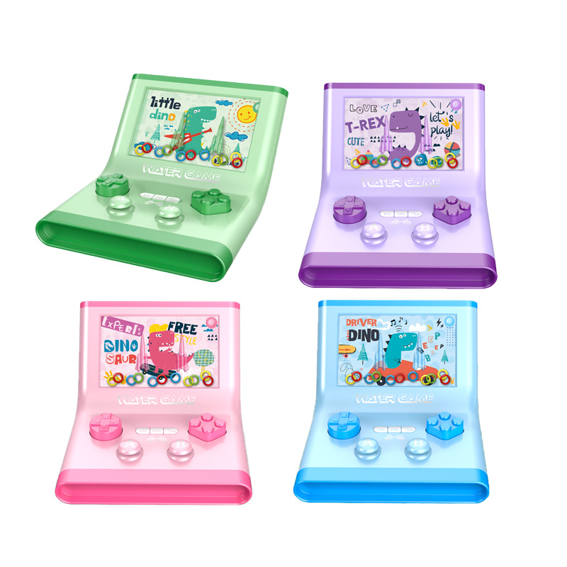 Juegos de agua transparentes juguetes de agua 90 años nostálgicos juegos de mano jardín de infantes fábrica de regalos al por mayor