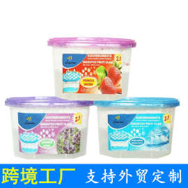 跨境 除湿盒600/500/400ml仓库餐厅酒店防潮干燥剂吸湿盒厂家批发