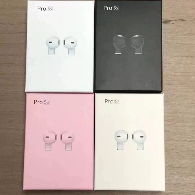 跨境新款pro5s蓝牙耳机TWS长续航降噪无线入耳式迷你运动蓝牙耳机|undefined