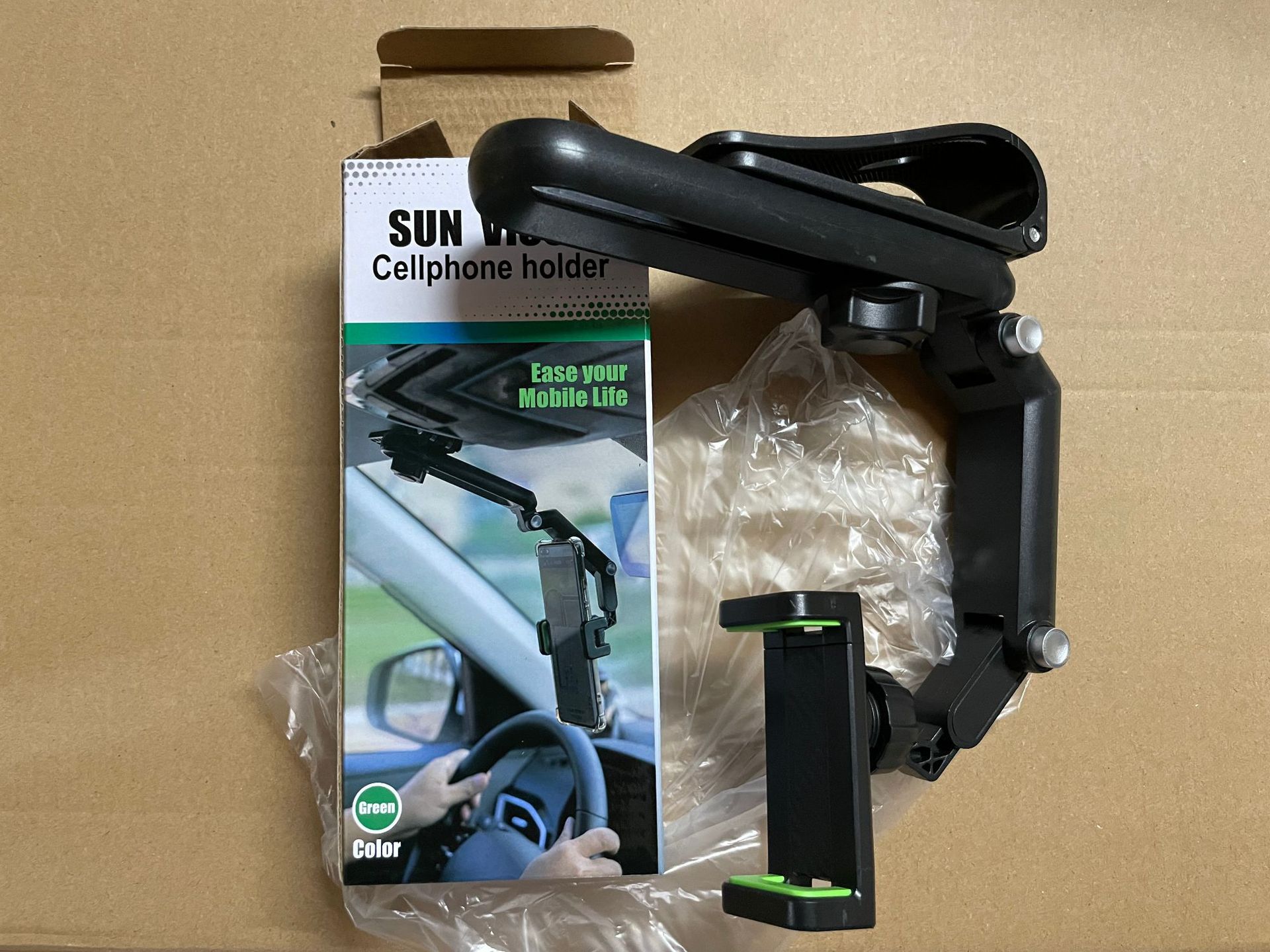 Car Phone Holder in Use