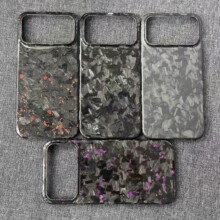 适用苹果17promax手机壳碳纤维17pro锻造碳纤维17air商务硬壳全新