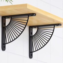 三角支撑架隔板支架三脚架墙上置物架角铁层板木板托货架承重配件