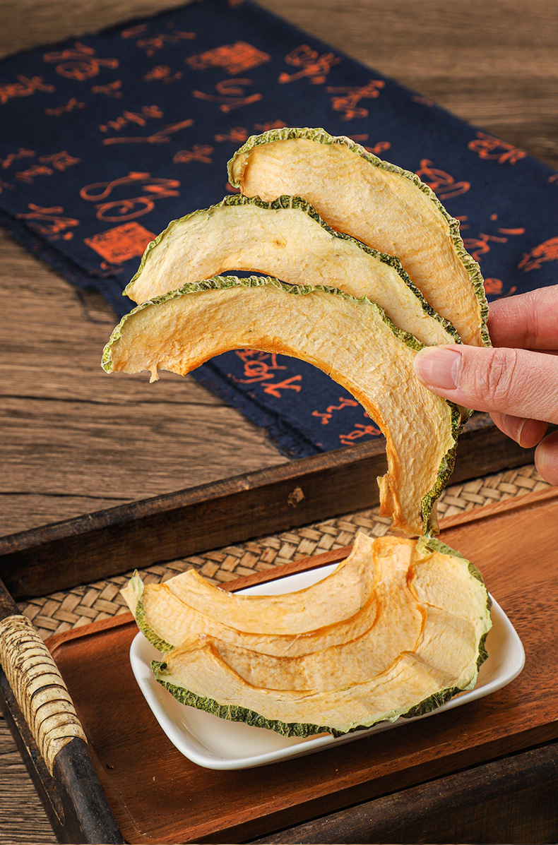 Dried Hami Melon Slices Hamigua 500g Xinjiang Fruit Tea Snack Dried Fruit Chips Sugar Free in use