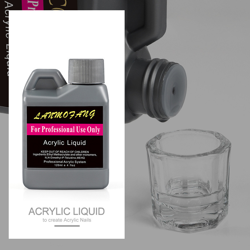 Cross-border nail art crystal liquid 120ml acrylic powder dissolved liquid EMA crystal liquid MMA crystal liquid wholesale Cross-border nail art crystal liquid 120ml acrylic powder dissolved liquid EMA crystal liquid MMA crystal liquid wholesale