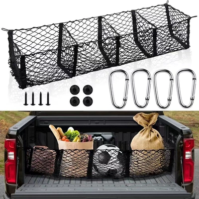 Four-Basket Luggage Mesh Storage Bag Car storage bag/box