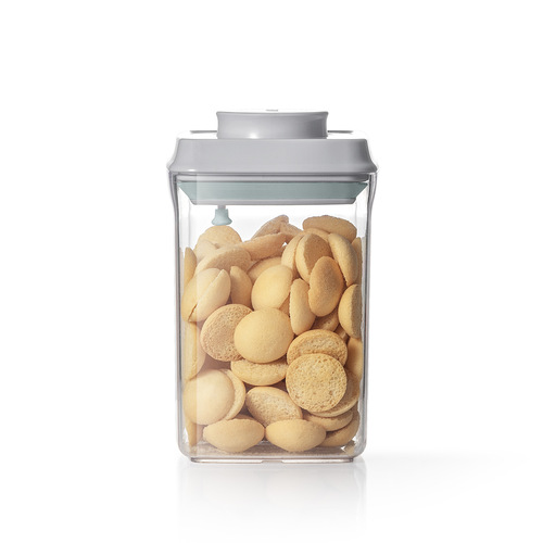 Ankou square spice storage jar fresh-keeping and moisture-proof transparent storage jar grain storage box plastic sealed jar