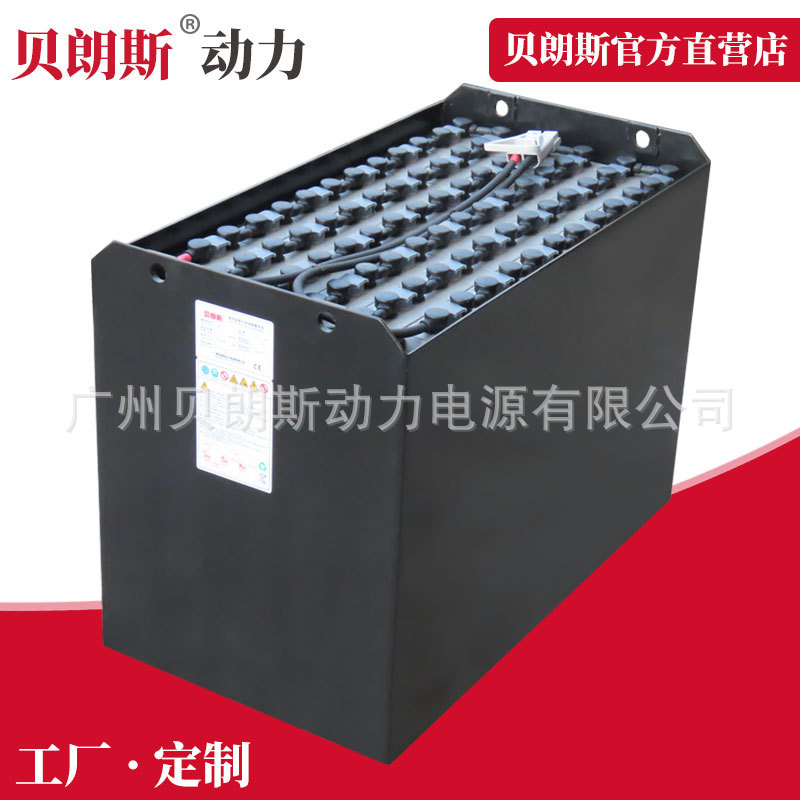 友佳叉车电瓶 D-500 FEELER电动叉车FB30平衡重蓄电池 80V500Ah