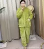 Little soft grid fruit green (zipper girl)