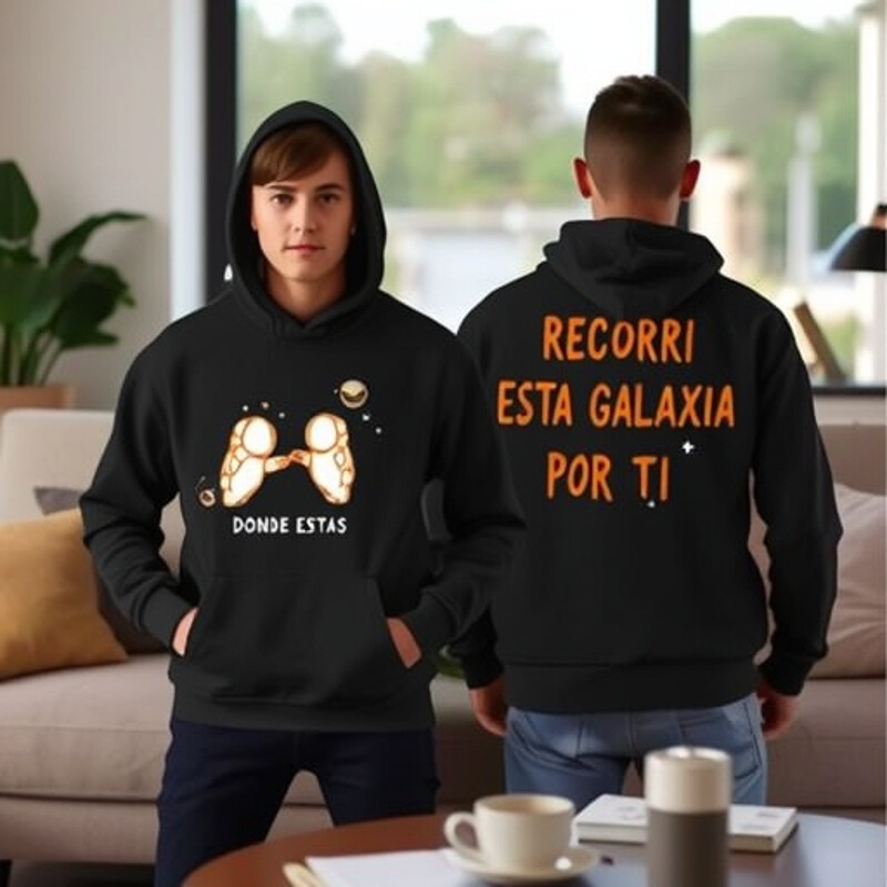 American Heavyweight Logo Printed Hooded Sweatshirt for Men and Women Spring & Fall New Oversize National Trend Loose Couple Tops