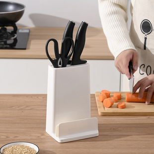 Multifunctional knife holder cutting board rack kitchen knife storage rack cutting board rack kitchen knife holder knife holder
