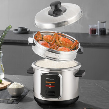 荣事达电饭煲电饭锅家用老式米饭锅送防焦盘微压一键柴火饭保温
