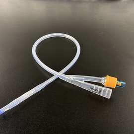 维力一次性无菌硅胶导尿管双腔三腔膀胱冲洗男女用球囊尿管引流袋