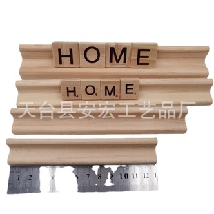 �F؛ľ��19cmӢ����ĸ��ľľ�l �����Z��ĸ֧��diy��ˇƷ�����[��