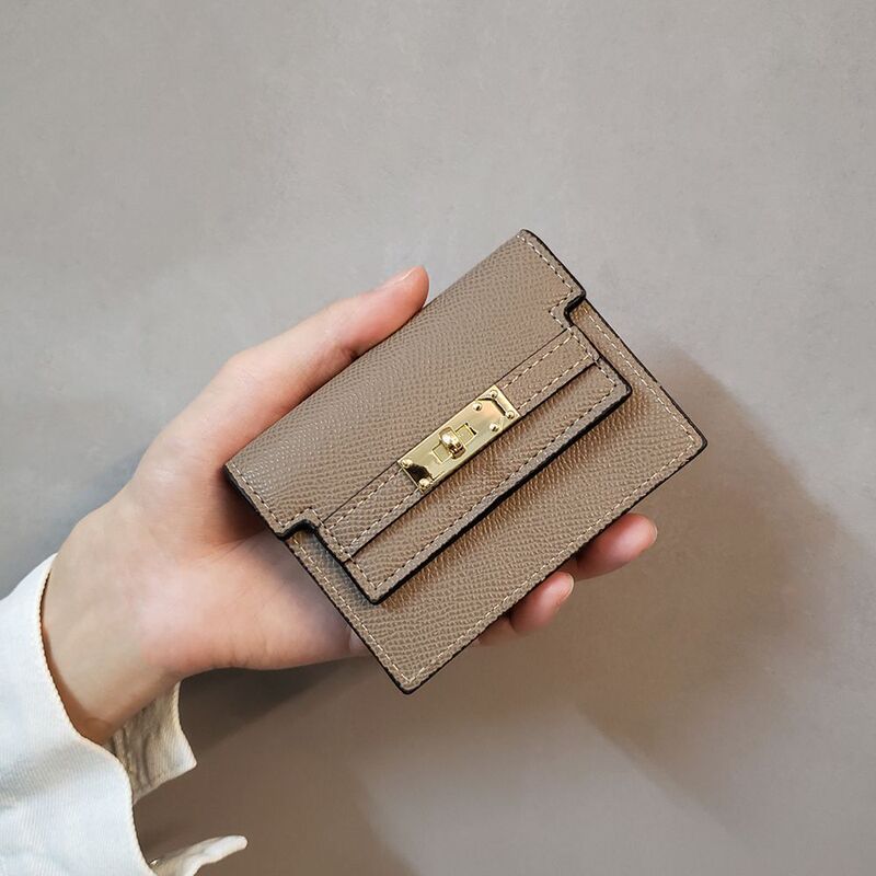 Card Holder 2025 Wallet Women's New Young Luxury Compact Card Slot High-End Organ-Like Coin Purse Large Capacity Trendy