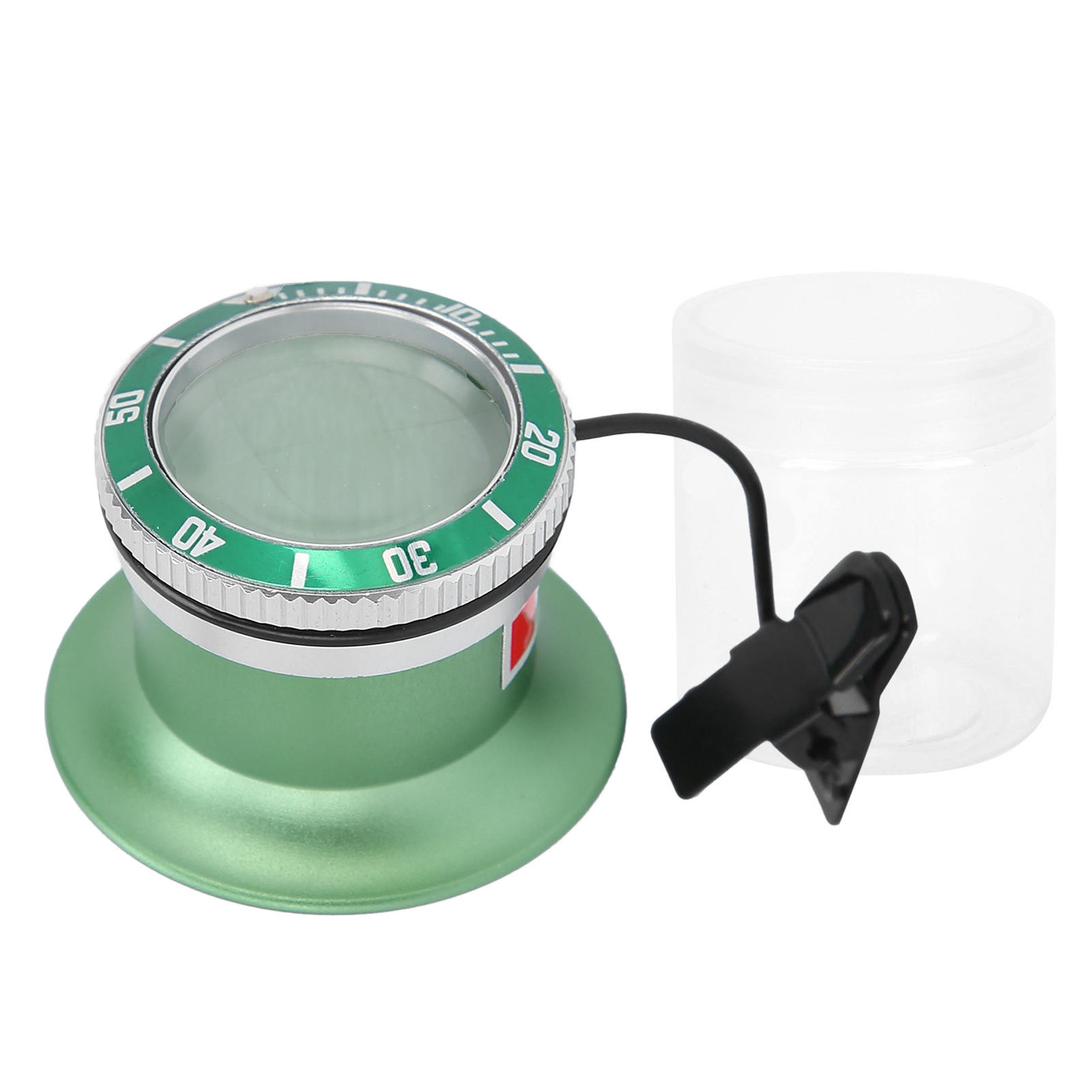 钟表工具 10倍/3倍带夹目镜 放大镜  5倍/15倍/20倍金属放大镜