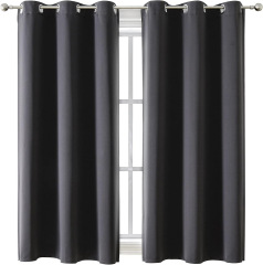 厂家批发特价遮光窗帘跨境外贸纯色窗帘半托亚马逊防晒curtains