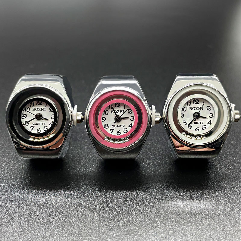 [Ring Watch Factory Store] Manufacturer Recommends Hot Selling Quartz Watch Rings for Male and Female Students and Couples Jewelry Wholesale