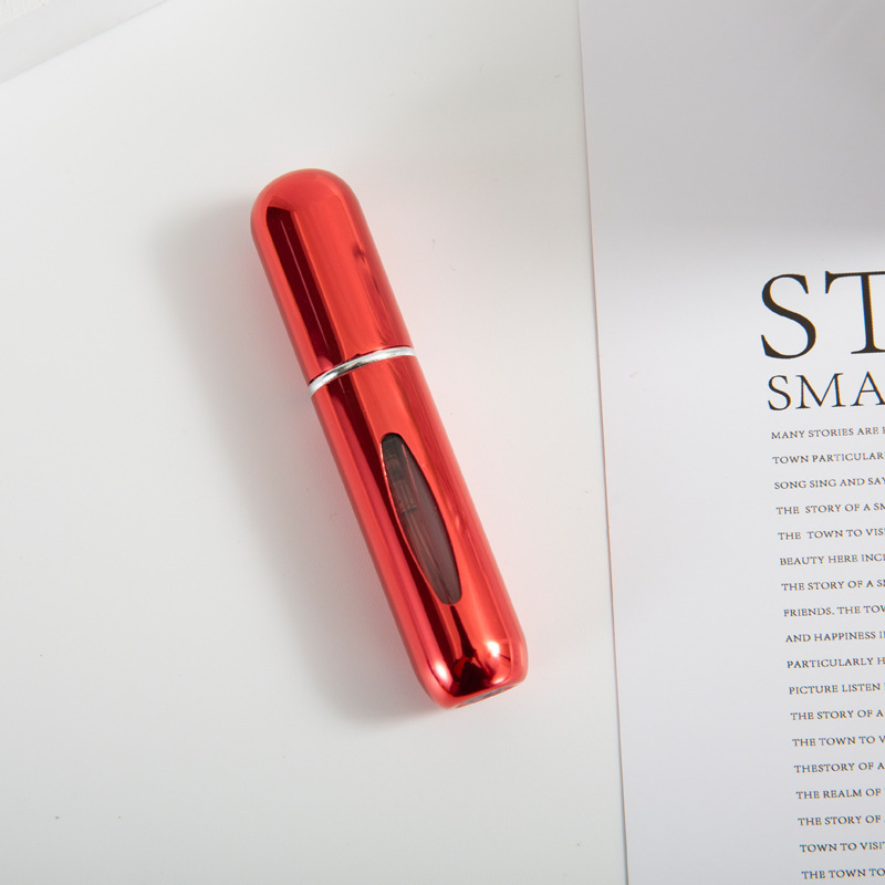 5ml; bright red; aluminum
