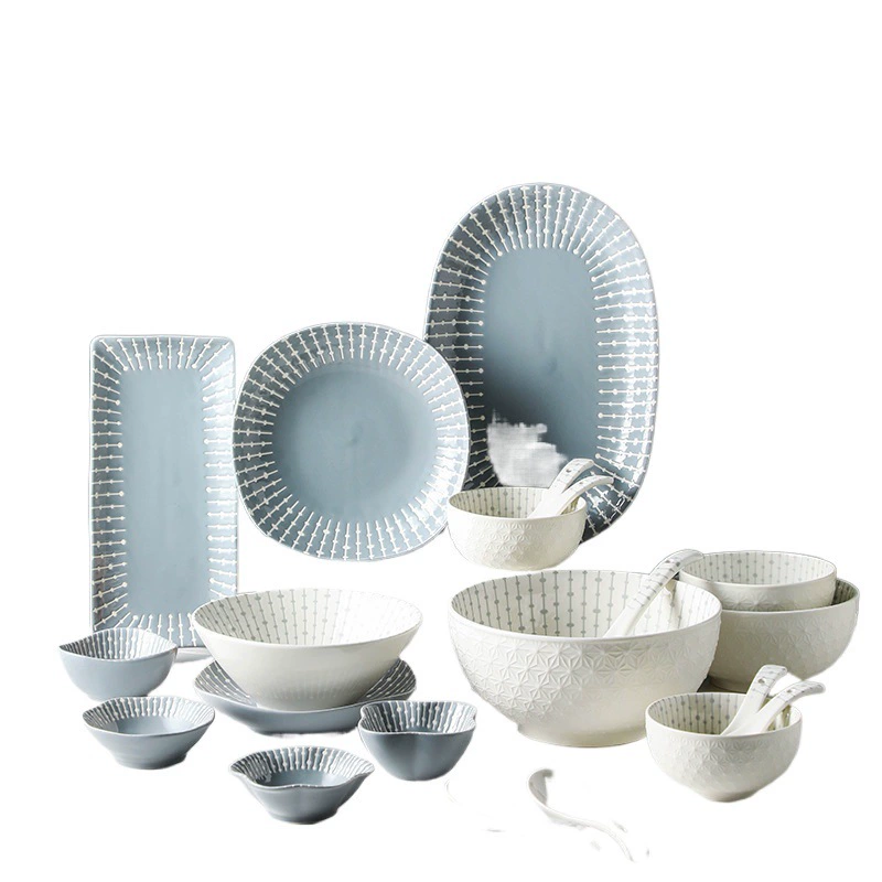 Блюдо-миска с каплей воды Банфан Дибайс холодный набор Nordic простой ветерTableware под Celebrity Piccorn Port Rice Ramen Bowl