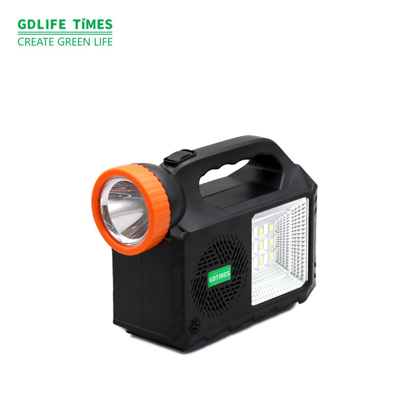 Sistema de iluminación solar lámpara lámpara de emergencia comercio exterior África energía móvil banda FM función bluetooth lámpara de camping