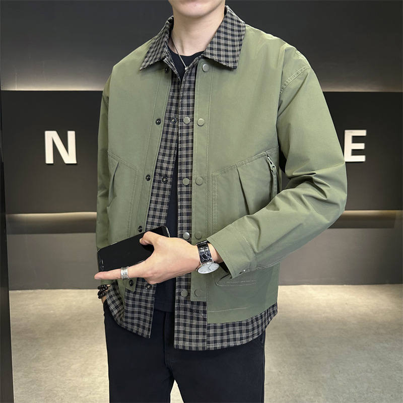 fake-two-mens-coats-lapel-handsome-cargo-youth-jacket