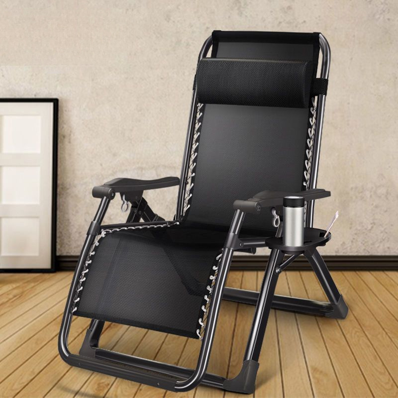 Silla de descanso, silla plegable, silla de cama para almuerzo, silla de siesta, silla de respaldo de oficina, silla de playa para acompañar a casa