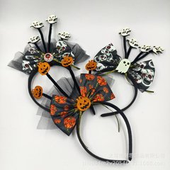 2025 ハロウィンリボンヘッドバンドカボチャゴーストドレスアップゴーストフェスティバルヘッドバンドヘッドバンド眼球ヘアアクセサリー