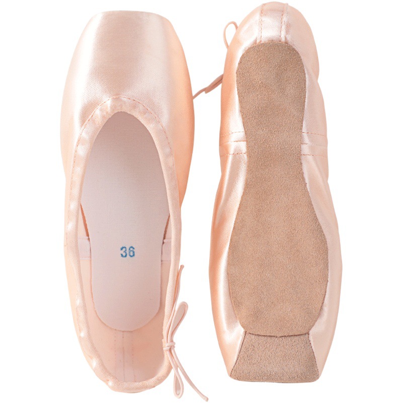 Zapatos puntiagudos danza femenina niños Correa adulto principiante práctica dulce retro profesional princesa zapatos de ballet