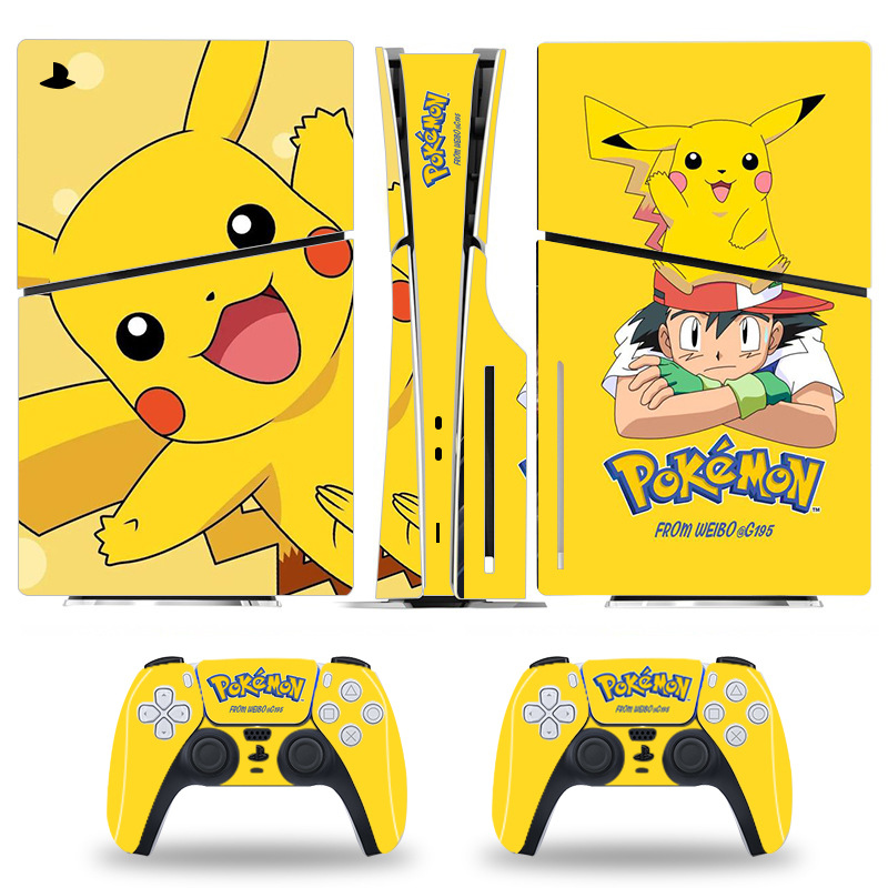 PS5slim versión de la unidad óptica PS5SLIM anfitrión digital PlayStation5 máquina de juego etiqueta engomada de la protección del cuerpo