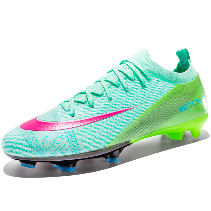 Nuevas zapatillas de fútbol transfronterizas, tachuelas largas, zapatos de entrenamiento para jóvenes para hombres y mujeres, FOOTBALL BOOTS