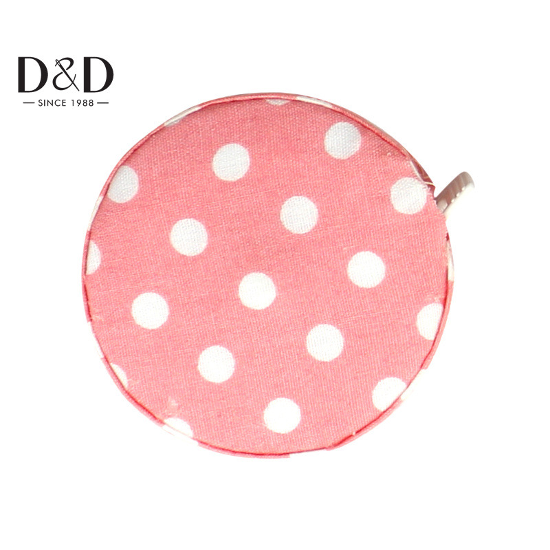 메이 하단 흰색 점 천 자