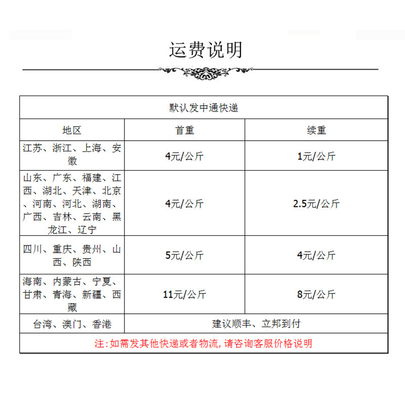 邮费计算