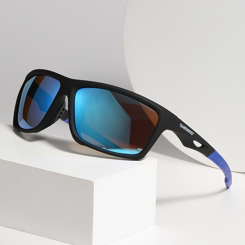 跨境运动款偏光钓鱼眼镜男士户外骑行驾驶墨镜防紫外线太阳镜批发