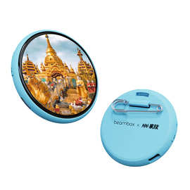 景区文创纪念品/国潮伴手礼NN家族电子徽章图片展示3s视频