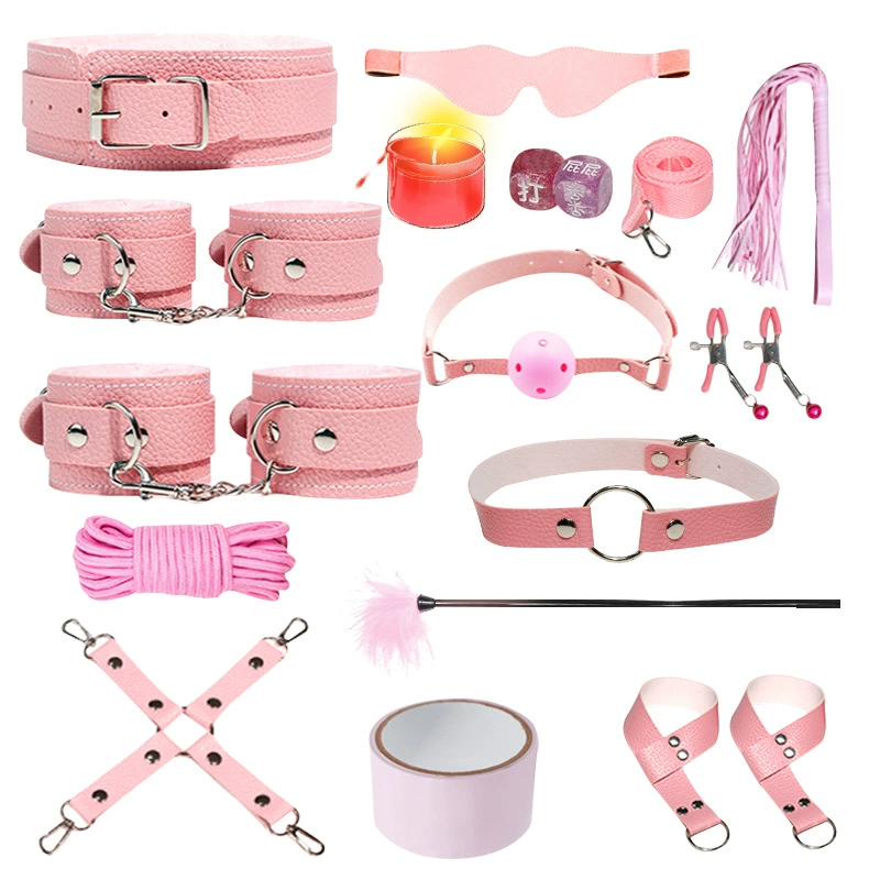 Bondage Kit — Plush SM Set, 6–20 Piece Options, Adult BDSM Accessories
