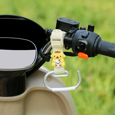 Other Electric Vehicle Accessories, Special Hook for Electric - beige-long-belt-e-hook-pudding-dog-right