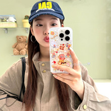 由里公园ins韩系趣味可爱满屏星星人插画15适用16pro苹果16ProMax