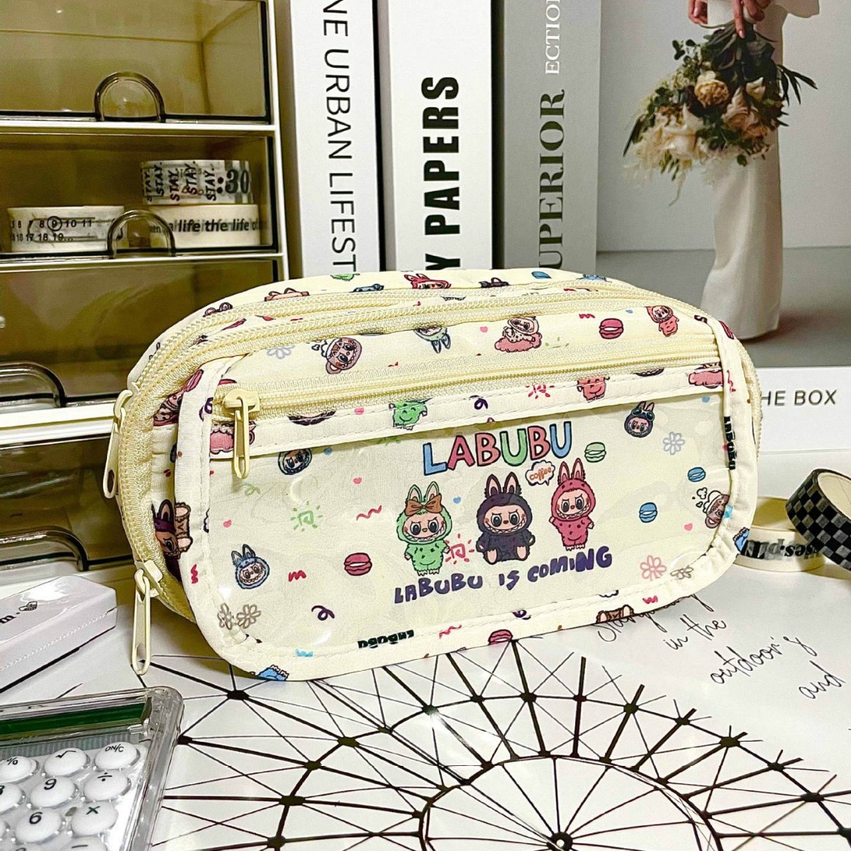 Painbao Labubu pencil case
