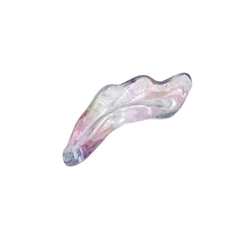 琉璃珠配饰海草叶子异形26mm串珠散珠子手工diy手链饰品配件材料|undefined
