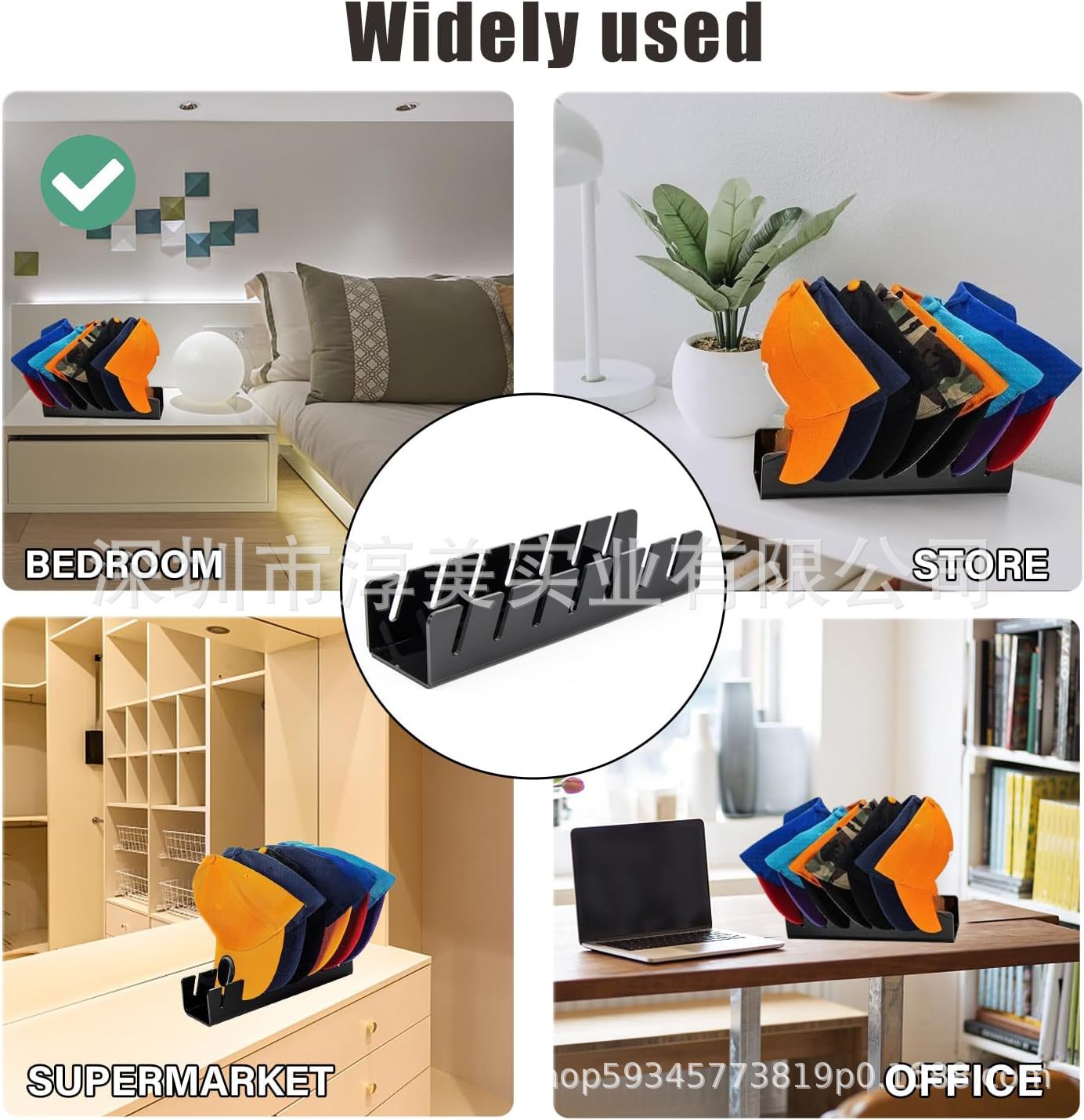 Çapraz Sınır Akrilik Şapka Standı Stokta Ördek Gagası Şapka Beyzbol Şapkası Şapka Standı Vitrin Standı Amazon Yeni Model Şapka Standı