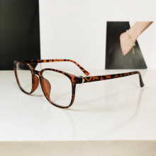 新款透明复古眼镜框时尚网红素颜框架镜圆框大框防蓝光平光镜潮款