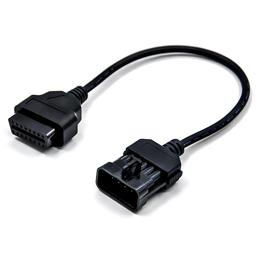 跨境For Vauxhall / Opel 10Pin to OBDII 16Pin汽车转接线