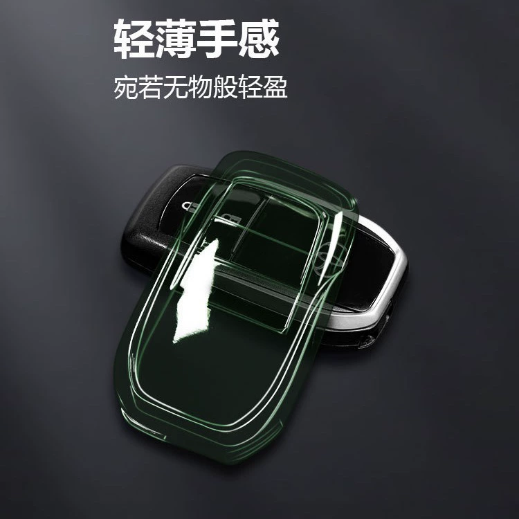 Подходят чехол на ключи для Toyota, Landa, Senna, Grivia, Vesa, Leiling, Corolla, Domineering, Camry, прозрачный