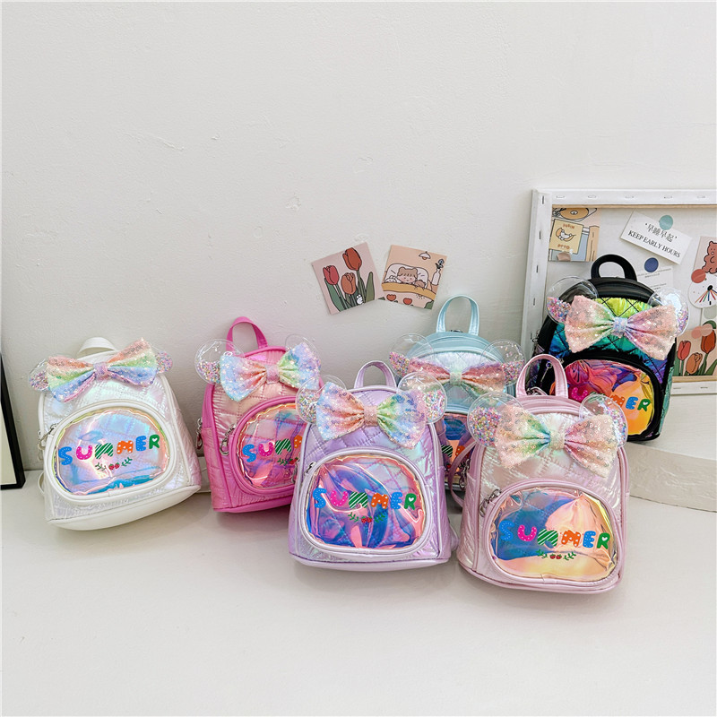 Dolce y lindo arco, mochila para niños y niñas, jardín de infantes, mochila para bebés, mochila para niños, mochila para niños