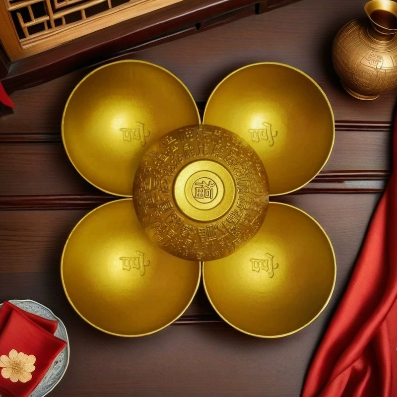 Древний персонаж Baifu Gold Bowl, чтобы заработать удачу