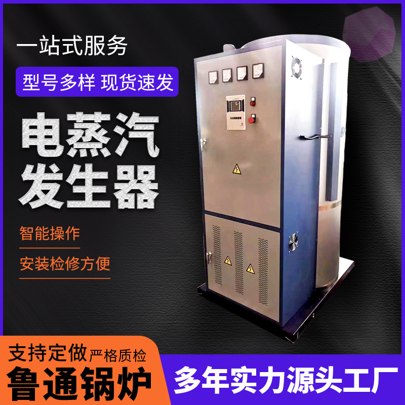 小型电加热蒸汽发生器性能稳定噪音小工厂小区学校供暖锅炉电热式